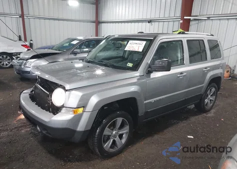 2016 Jeep Patriot High Altitude Edition из США, поврежденный, VIN 1C4NJRFB0GD500582